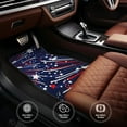 thumbnail image 6 of Yiaed Red White Blue Fireworks 1 Print Carpet Floor Mats for Cars, Auto Accessories Front & Rear Car Floor Mats Car Floor Foot Mat Sets of 4 Pieces, 6 of 7
