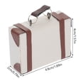 thumbnail image 2 of Valise Miniature Maison de Poupée Valise Vintage Mini Modèle, 2 of 8