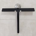 thumbnail image 3 of Escobilla de Ducha con Soporte Ventosa - 23 cm Negro - Escobilla de Ducha para Baño - Gancho para Ventana de Silicona INOX Accesorios Incluidos, 3 of 3