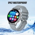 thumbnail image 6 of EIGIIS Smart Watch for Women Men with Call Receive/Dial 1.32 inch HD Full Touch Screen -Gray, 6 of 9