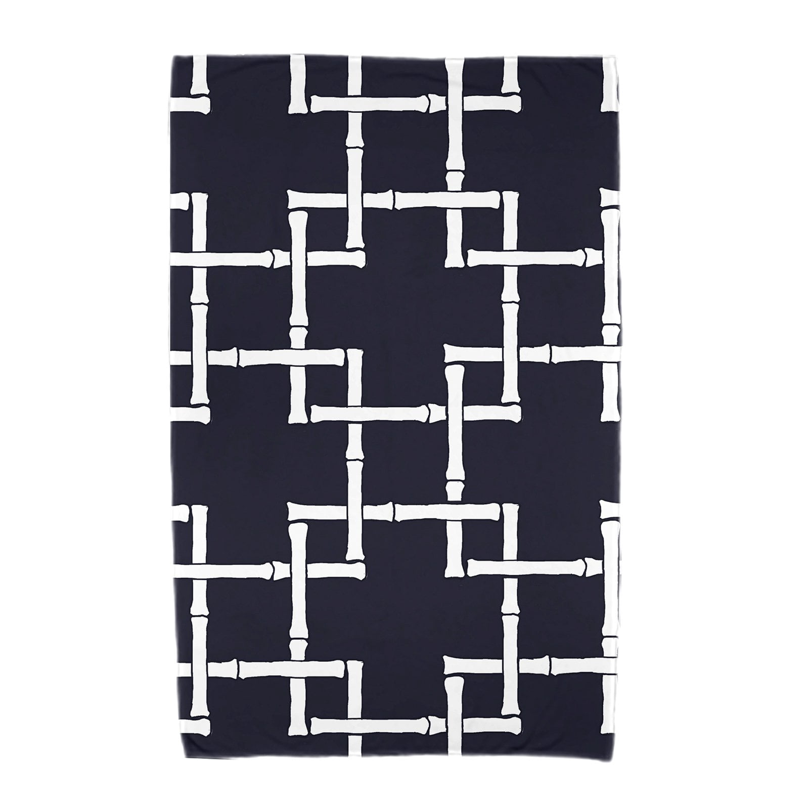 Simply Daisy 30" x 60" Bamboo 1 Geometric Print Beach Towel