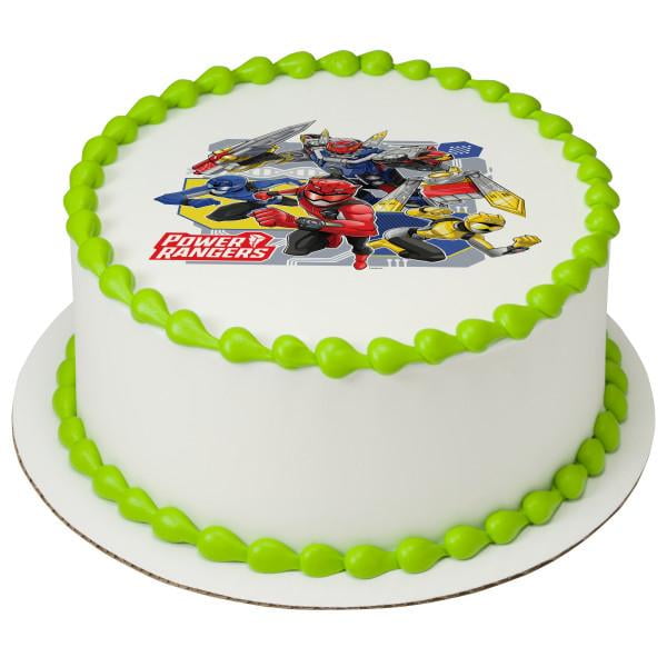 Power Rangers Beast Morphers Edible Cake Topper Image Walmart Com