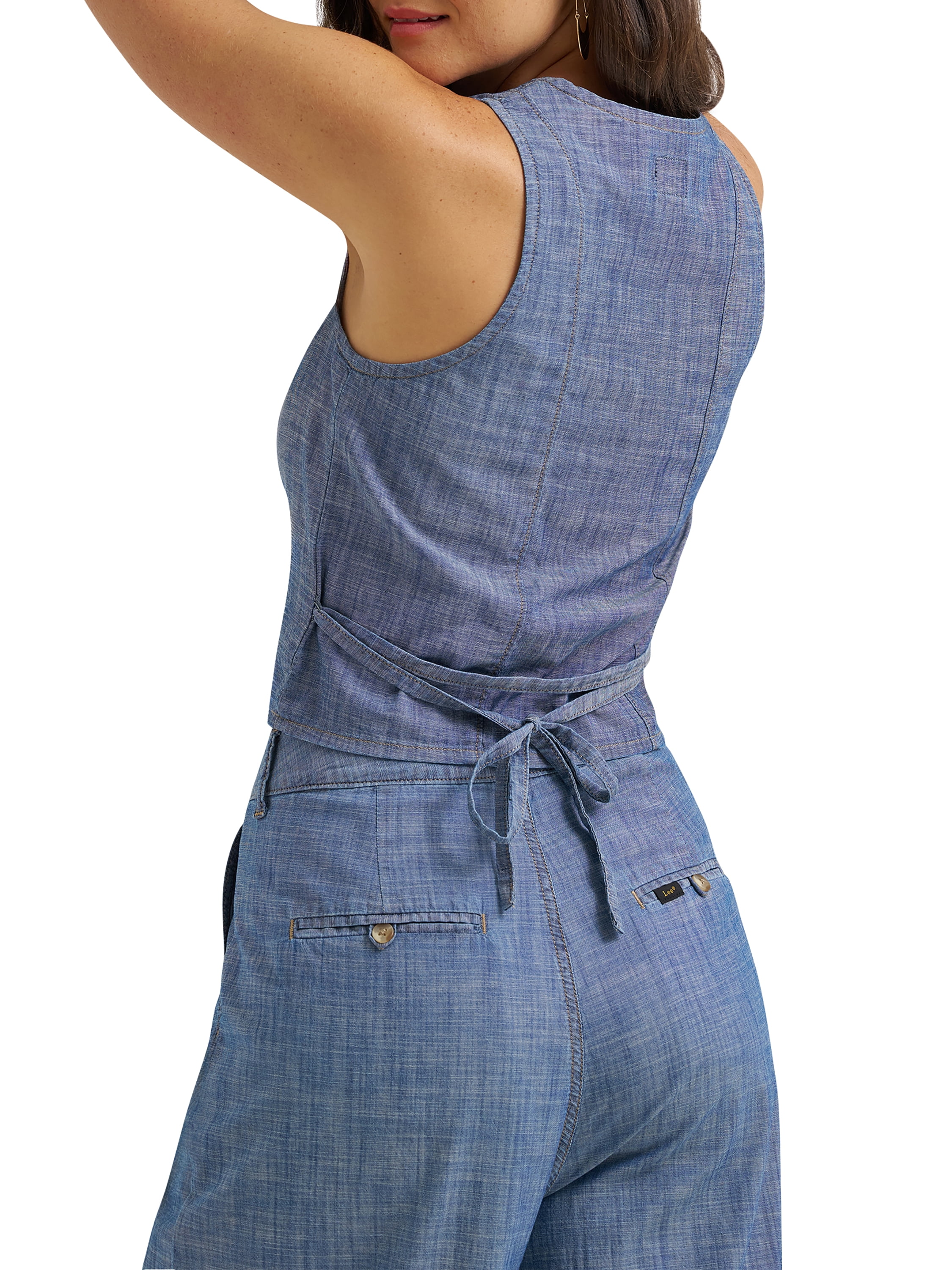 Lee® Women's Heritage Sleeveless Tie Vest, Sizes XS-XXL