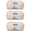 Bernat Baby Blanket Yarn (3-Pack) Pitter Patter 161103-03616