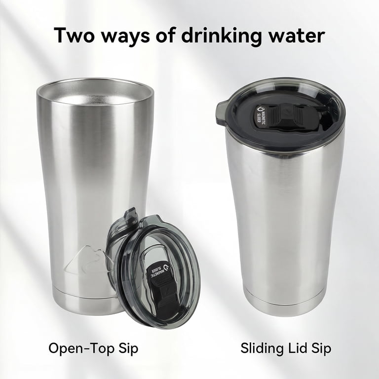 Ozark Trail 22 oz Stainless Steel Tumbler - Walmart.com