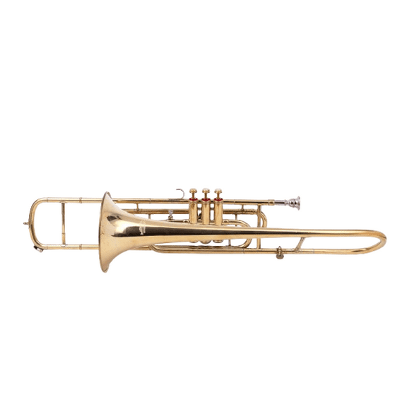 Trombone Bb Pitch Brass-With Hard Case And Mouthpiece Beginner Solid Songs Sale Percentage On