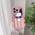 thumbnail image 1 of Anime Hello Kitty Kuromi Phone Case For Xiaomi Redmi Note 8 9S 10 10S 11 12 13 Pro Plus 4G 5G Candy Color Soft TPU Back Cover, 1 of 1