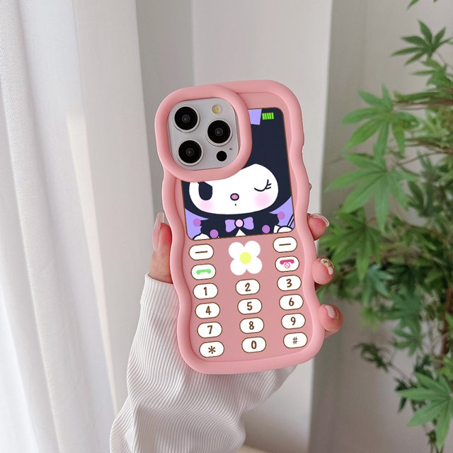 Anime Hello Kitty Kuromi Phone Case For Xiaomi Redmi Note 8 9S 10 10S 11 12 13 Pro Plus 4G 5G Candy Color Soft TPU Back Cover