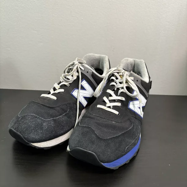 New Balance 574v2 Cordura Men's Size 13 Running Shoes ML574HI2 Black/Multicolor