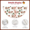 thumbnail image 3 of Rateoe Camp Van Pattern Christmas Tree Skirt with Ties , Christmas Tree Decorations, Farmhouse Christmas Decor Xmas Holiday Decorations-48", 3 of 6