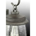 thumbnail image 3 of Progress Lighting Conover 1-Light Large Wall Lantern in Antique Pewter with Clear Seeded Glass Shade, 3 of 8