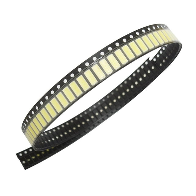 7030 Bandes de Diodes SMD 6V à DEL pour Pièce de Réparation d'Armoire Blanc Froid