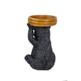 thumbnail image 3 of Bear Resin Birdbath, 3 of 6