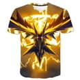 thumbnail image 1 of Camisetas de Pokémon para niños y niñas, ropa de Pikachu, Squirtle, 3D, juego de Anime, dibujos animados, moda Hip Hop, Verano, 1 of 4