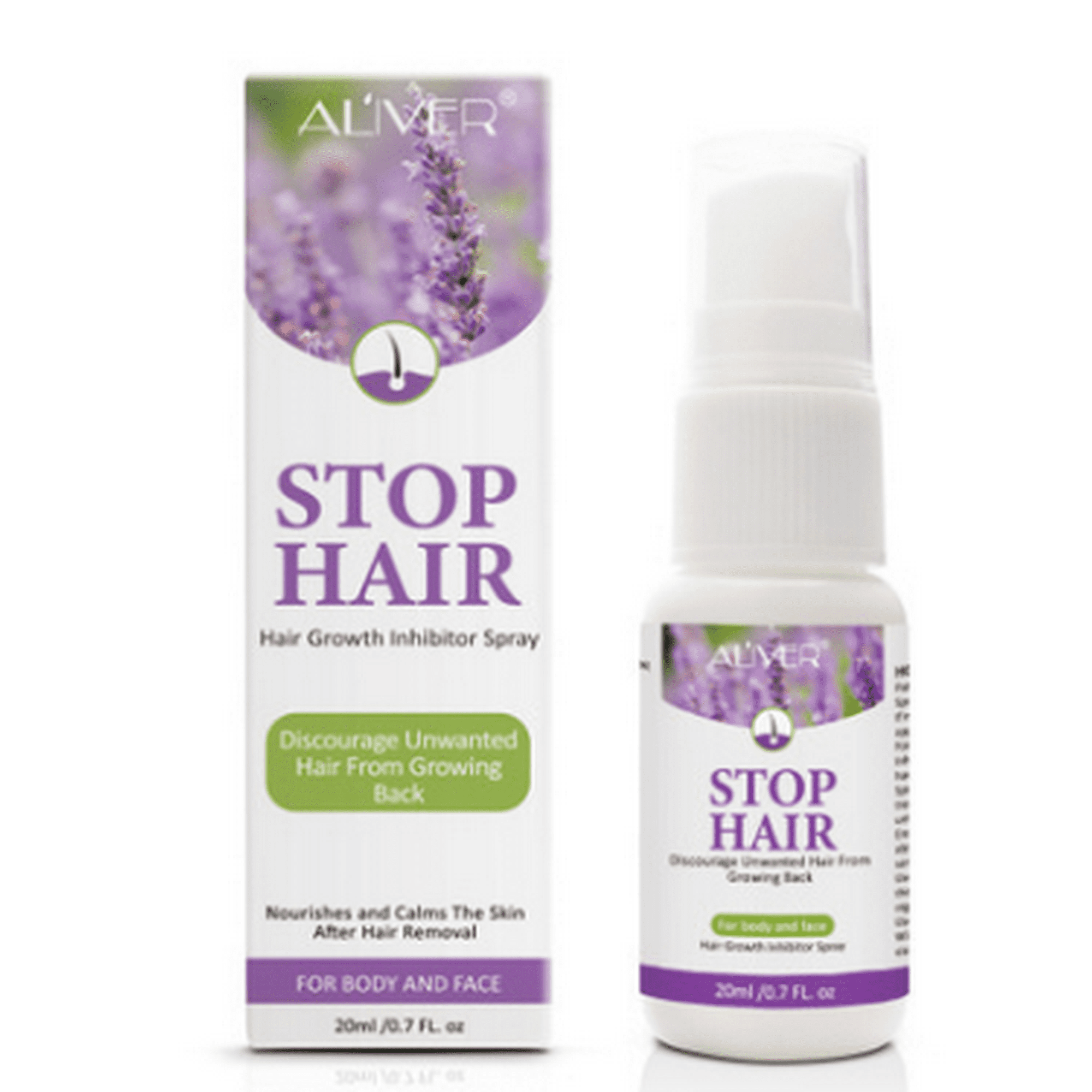20ml Natural Permanent Hair Growth Inhibitor Hair Removal Suppression Spray Body Care Walmart Canada