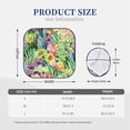 thumbnail image 3 of Xecao Watercolor Blooming Cactus for Foldable Car Sun Shades (2-Pack) offer sun protection with an easy-fold design for convenient windshield shading., 3 of 7