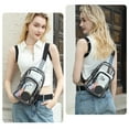 thumbnail image 7 of Tinyat Clear Sling Bag for Women Pvc Men Waterproof Usb Crossbody Bag for Men and Women concerts, sports events, 7 of 7