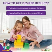 NuBest Tall Kidz, Multivitamins and Minerals Supports Growth & Develop, Berry Flavor, 60 Chewable Count