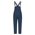 thumbnail image 6 of Dovford Men's Bib Overall Big and Tall Denim Overalls Casual Duck Bib Overall Regular Fit Fashion Jean Jumpsuit with Pockets, 6 of 7