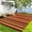 Red-8*10ft, variant on Outdoor Plastic Straw Rug 9x12 Reversible Waterproof Patio Rug, Colorful RV Picnic Camping Mat, Weather Resistant Outside Carpet for Porch Backyard Garden Deck Balcony, Blue