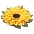 thumbnail image 3 of Artificial Sunflower Wreath Wall Hanging Sunflowers Ornament for Farmhouse Door Decoration, 3 of 10