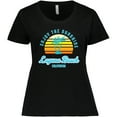 thumbnail image 3 of Inktastic Summer Enjoy the Sunshine Laguna Beach California in Blue Women's Plus Size T-Shirt, 3 of 5