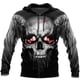 thumbnail image 2 of Sudadera con capucha para hombre de moda 2023 con estampado de calavera en 3D, novedad de otoño, sudaderas con capucha holgadas de estilo vintage de la calle Harajuku, 2 of 5