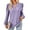 Purple, variant on Womens Puff Sleeve Fall Tops Casual V Neck Long Sleeve T-Shirts Casual Tunic Blouses (White, XL)