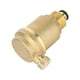 thumbnail image 2 of Válvula de ventilación de aire PQ-4, válvula de ventilación automática de aire acondicionado Tipo de ta presión roscada de latón(1/2) Válvula de venteo Spptty Transmisión mecánica, 2 of 7