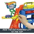 thumbnail image 4 of Mattel Hot Wheels City Tunnel Twist Car Wash Car Playset Play Vehicles Diecast, 4 of 7