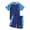 X4Navy, variant on lnmuld Boys Swimwear Set Short Sleeve Round Neck Printed Elastic Swim Shorts for Pool Beach Summer Comfortable Activities Size:13-14 Years