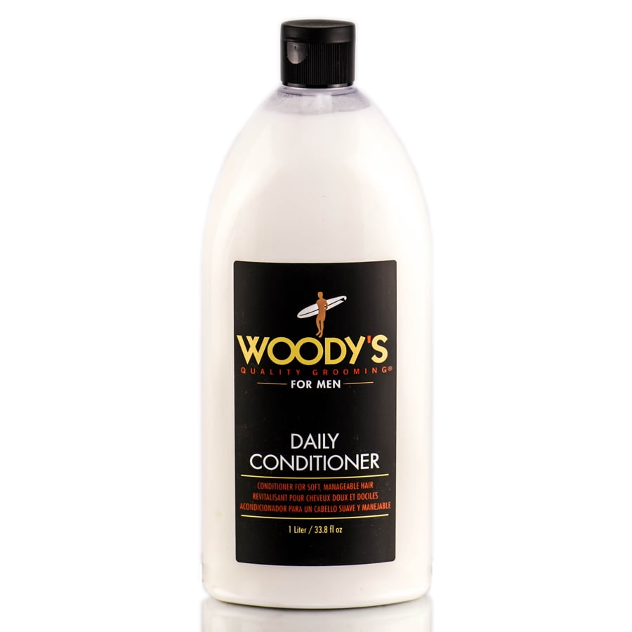 Woody's Daily Conditioner 32 oz Pack of 1 with Sleek Comb