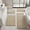 Beige, variant on IValue Bathroom Rugs Sets 3 Piece Absorbent Microfiber Bath Mat and U-Shaped Contour Toilet Rug, Light Gray