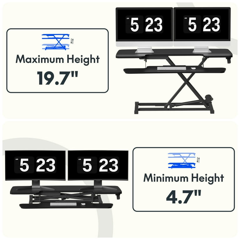 Stand up desk converter costco deals