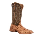 Durango® Mens PRCA Collection Full-Quill Ostrich Western Boot