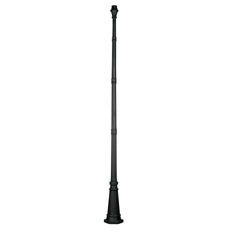 - Livex Lighting Outdoor Cast Aluminum Fluted Post