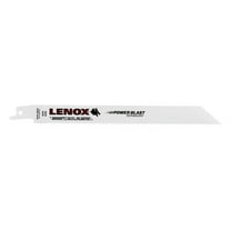 Lenox 8 in. Bi-Metal Reciprocating Saw Blade 10 TPI 25 pk