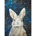thumbnail image 2 of Debs, Emma Catherine 12x14 Gold Ornate Wood Framed with Double Matting Museum Art Print Titled - Rabbit, 2 of 4