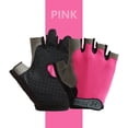 thumbnail image 1 of Profesional gimnasio Fitness transpirable antideslizante mujeres hombres medio dedo verano pesca ciclismo guantes sin dedos mujer bicicleta Tan Jianjun unisex, 1 of 2