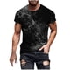 thumbnail image 1 of Camisetas de Manga Corta para Hombre Imprimir Cuello Redondo Camiseta de Moda Casual, Camiseta de Disfraz de Poliéster para Uso Al Aire Libre, Diario Y de Verano de Primavera, 1 of 5