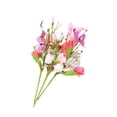 thumbnail image 4 of Flores artificiales Tulipanes Arreglo Adornos Regalo Decoración Ramo Floral para 3 piezas, 4 of 9