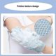 thumbnail image 2 of New Cleaning Bath Glove Shower Scrub Body Massage Spa Foam Rubbing Mud Peeling Exfoliating Five-finger Bathroom, 2 of 4