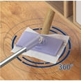 Automatic Cloth Changing Mini Mop, Portable Hands Free Mop, Lazy Mop