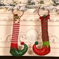 thumbnail image 5 of Gibobby Navidad Piernas Decoraciones Presente Navidad Vacaciones Interior Exterior Decoración Fiesta Adornos(A), 5 of 5