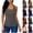 Gray, variant on ShiShine Womens Summer Sleeveless Tank Tops Criss Cross Shirts Casual Basic Tee Shirts Tops Blouses