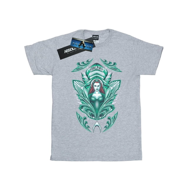 DC Comics T-Shirt Garçon Aquaman Mera Crête