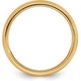 thumbnail image 3 of Avariah Diamonds 10k Yellow Gold 3.2mm Standard Weight Comfort Fit Wedding Band Size 8 - Ring Size 8.0, 3 of 8