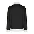 thumbnail image 5 of GigrtiJin Oversized Long Sleeves Sweatshirt for Women Casual Crew Neck Pullover Blouses Fashion Going out Tops, 5 of 6