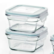 Glasslock Oven and Microwave Safe Glass Food Storage Containers 12 Piece Set