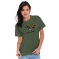 thumbnail image 4 of Bike Crash Tree Funny Unlucky Plus Size Crewneck Graphic Tee Shirt Brisco Brands 2X, 4 of 5